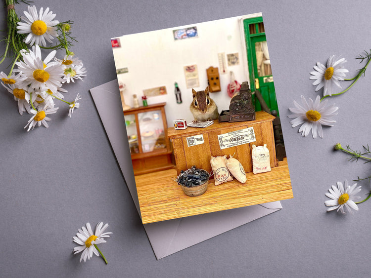 Chipmunk Market Notecard