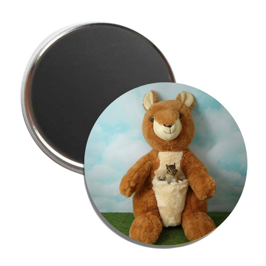 Chipmunk Kangaroo Magnet