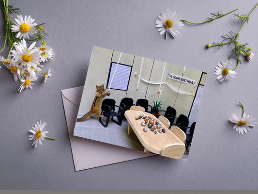 The Office Chipmunk Notecard (1 of 2)