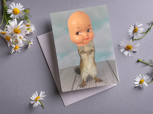 Chipmunk Mask Notecard