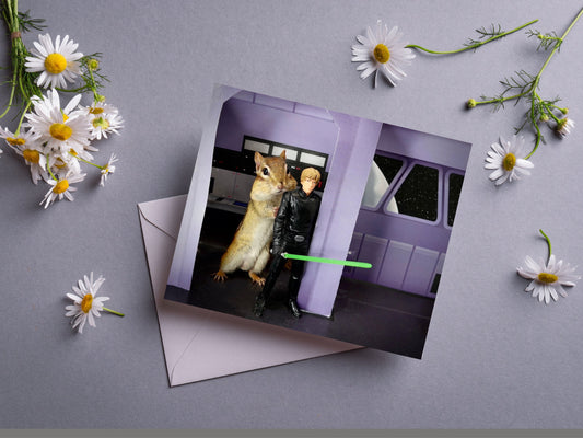 Chipmunk Star Wars 2 Notecard